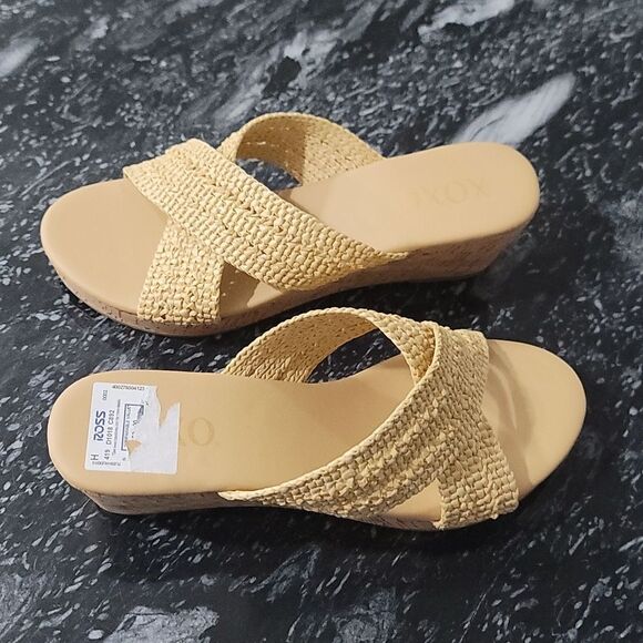 BRAND NEW XOXO WOMEN'S JANAINE-B WEDGE SANDAL - Picture 5 of 16